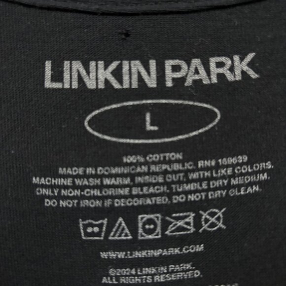 Linkin Park Hybrid Theory Album Art Nu Metal Band T-Shirt L - Picture 4 of 4